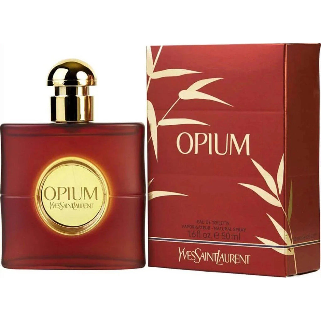OPIUM by YSL Yves Saint Laurent 1.6 oz / 50 ml Eau de Toilette EDT Spray * RARE