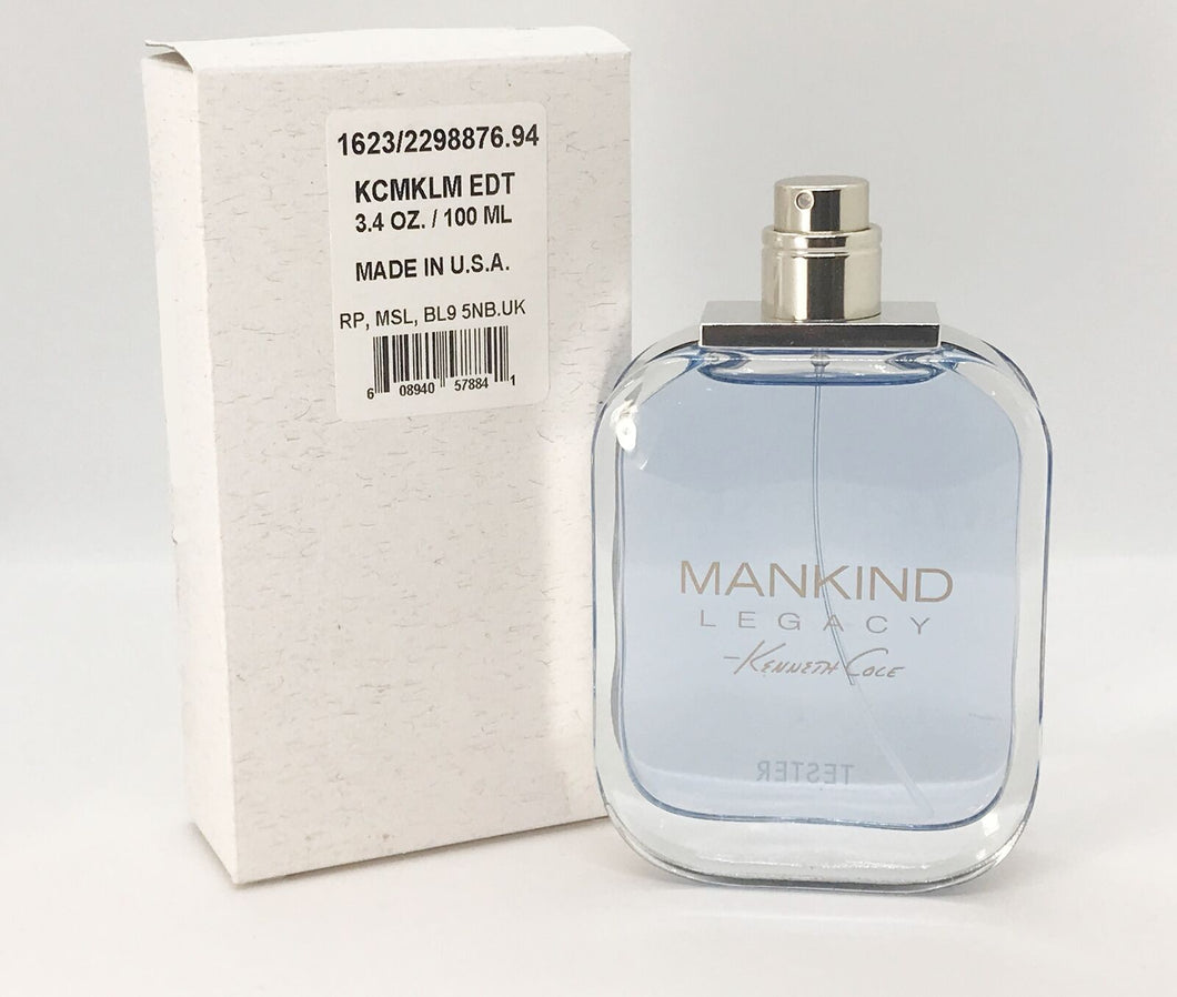 MANKIND LEGACY Kenneth Cole for Men 3.4 oz / 100 ml EDT Spray NEW IN WHITE BOX