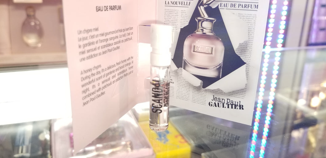 Scandal by Jean Paul Gaultier JPG 0.05 oz 1.5 ml Eau de Parfum EDP Mini Spray Her - Perfume Gallery