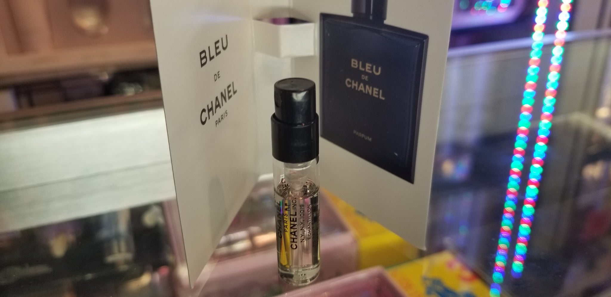 Bleu de Chanel Paris Parfum Pour Homme 1.5 ml 0.05 oz Cologne for
