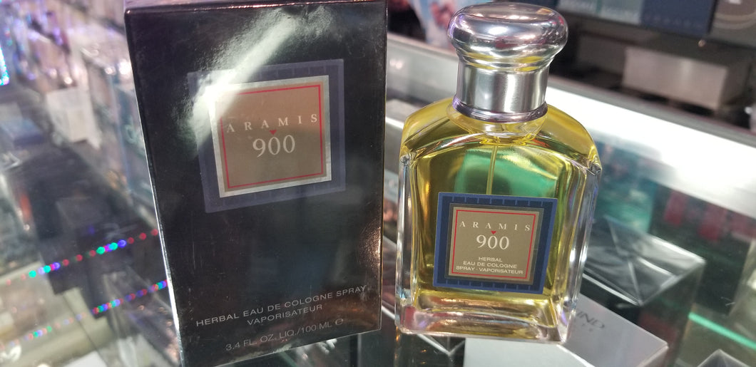Aramis 900 Herbal Eau de Cologne Spray for Men 3.4 oz 100 ml EDC New in Sealed - Perfume Gallery