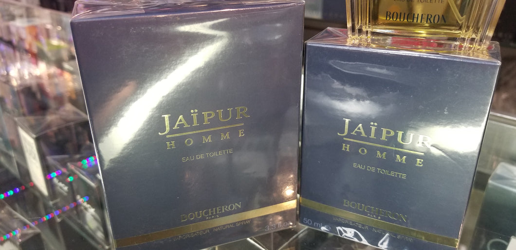 Jaipur Homme 1.7 3.4oz / 50 100ml EDT Boucheron Eau de Toilette Spray Men Sealed - Perfume Gallery