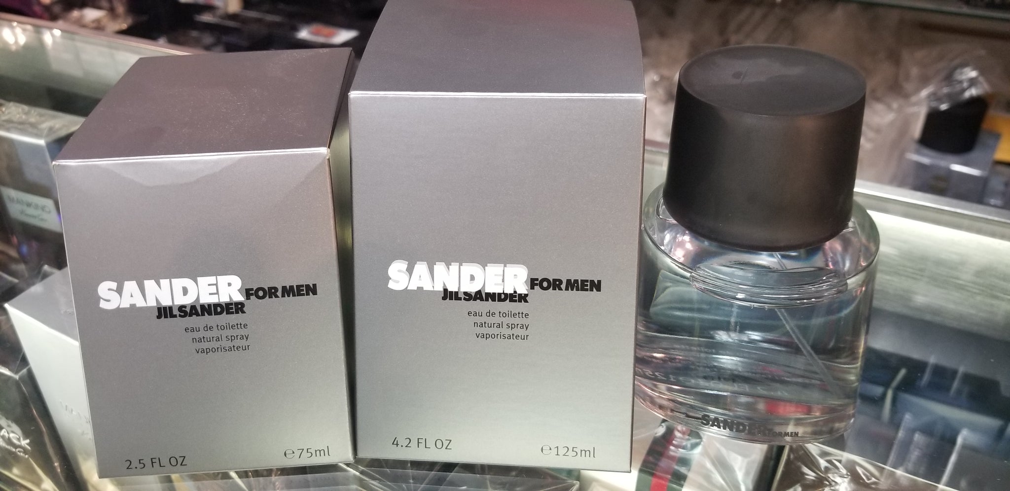 Sander for Men by Jil Sander Eau de Toilette 2.5 4.2 oz / 75