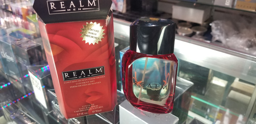 Realm for Men by Erox 1.7 oz / 50 ml Cologne Spray For Men New in Box for Him - Perfume Gallery