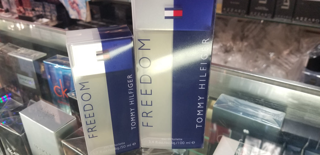Freedom Tommy Hilfiger 1.7 3.4 oz / 50 100 ml Eau de Toilette EDT for Men New Box - Perfume Gallery