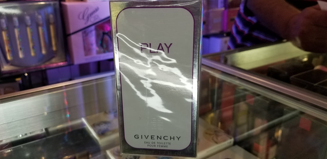 Givenchy Play Eau de Toilette EDT Pour Femme 1.7 oz / 50 ml NEW SEALED BOX Women - Perfume Gallery