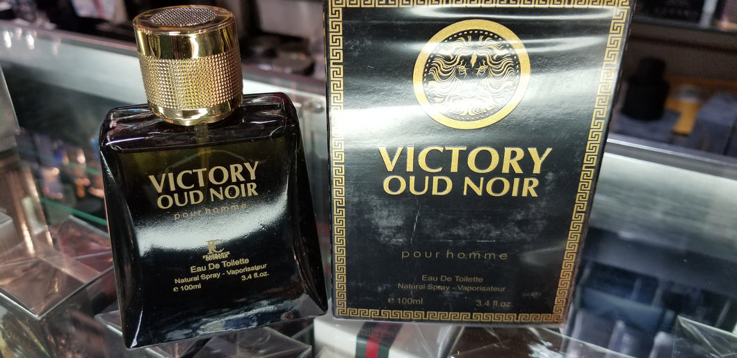 Victory Oud Noir Pour Homme by Fragrance Couture EDT Eau de Toilette Men 3.4 oz / 100 ml - Perfume Gallery
