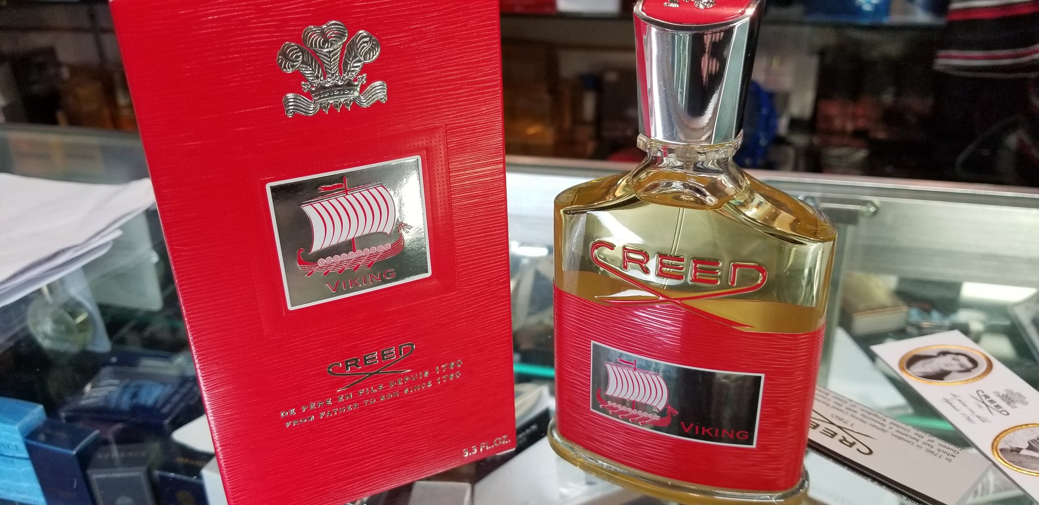CREED Viking オードパルファム スプレータイプ 50ml フランス製 Amazon.com: Creed Viking, Men's Luxury Cologne, Aromatic