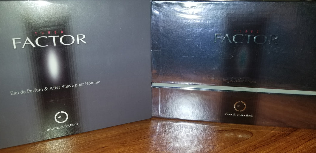 FACTOR by Eclectic Collections 3.4oz Spray or 2 Piece EDP Gift Set After Shave - Perfume Gallery