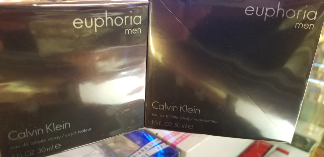 EUPHORIA men by Calvin Klein for Him 1 oz / 30 ml or 1.6 oz / 50 ml * SEALED - Perfume Gallery