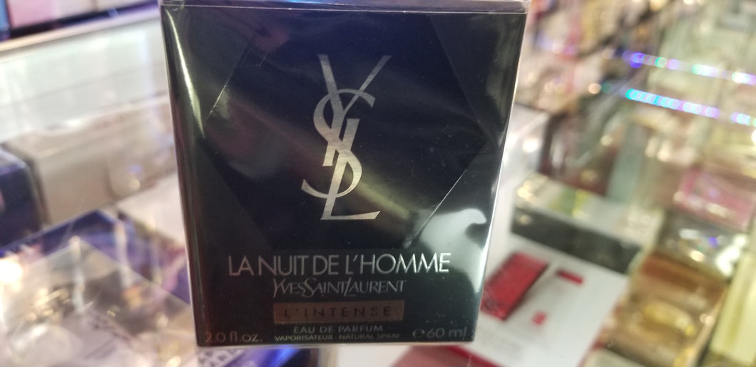 La Nuit De L'Homme L'Intense YSL Parfum EDP 2 oz / 60 ml for Men NEW SEALED BOX - Perfume Gallery