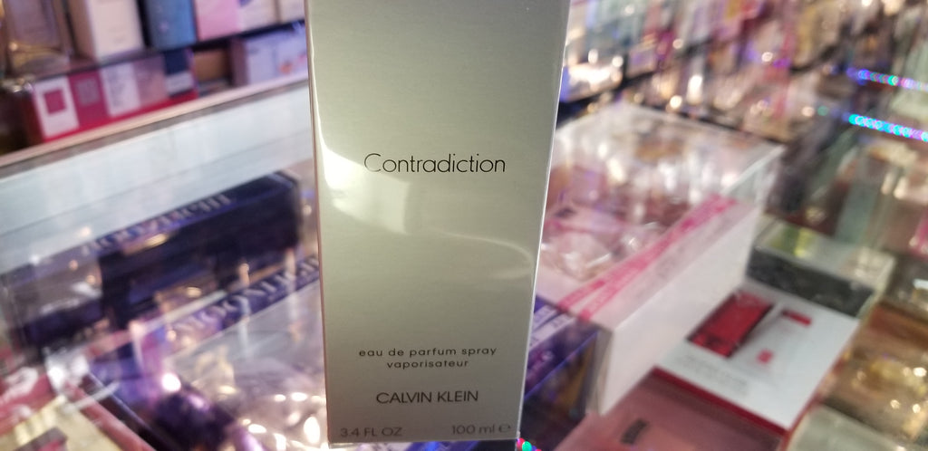 CONTRADICTION by Calvin Klein 3.4 oz 100 ml EDP Perfume for Women Her SEALED BOX - Perfume Gallery