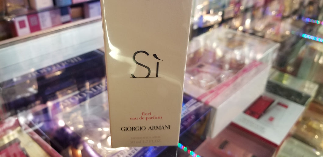 Giorgio Armani EDP Si Fiori Eau de Parfum EDP 50 ml / 1.7 fl oz NEW SEALED BOX - Perfume Gallery