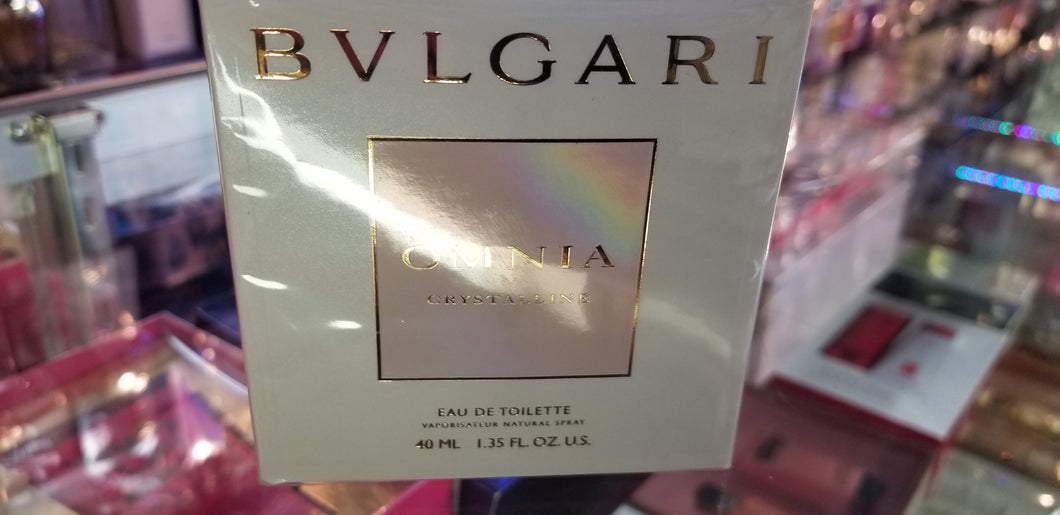 Bvlgari Omnia Crystalline Eau de Toilette 1.35 oz 40 ml EDT for Women Her SEALED - Perfume Gallery