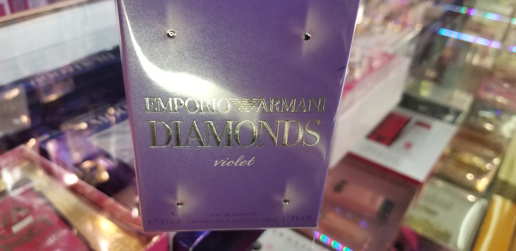 Emporio Armani Diamonds Violet Giorgio Armani 1.7oz 50ml EDP Parfum Her SEALED - Perfume Gallery
