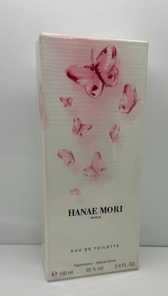 Hanae Mori Paris 3.3 3.4 oz 100 ml EDT Pink Eau de Toilette Spray Women SEALED