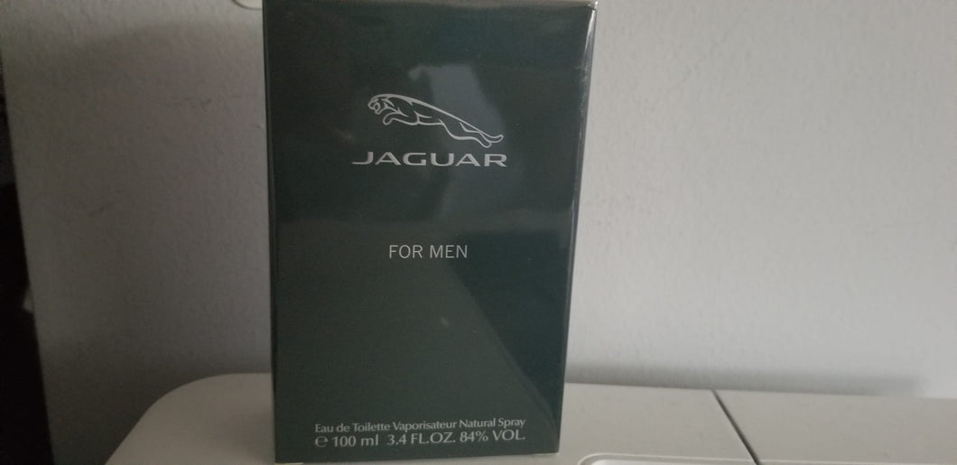 JAGUAR for Men Eau de Toilette 3.4 oz / 100 ml EDT Spray for Men * SEALED IN BOX