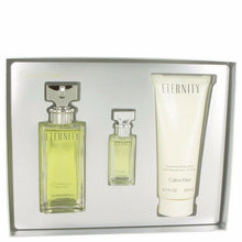 Load image into Gallery viewer, Eternity by Calvin Klein Deluxe EDP Women GIFT SET - 3.4 + 0.5 oz + Body Lotion - Perfume Gallery
