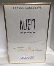 Load image into Gallery viewer, ALIEN Thierry Mugler Travel Exclusive 2 oz EDP Parfum 3.5 oz Lotion REFILLABLE - Perfume Gallery

