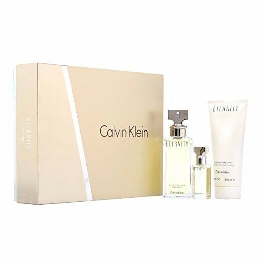 Eternity by Calvin Klein Deluxe EDP Women GIFT SET - 3.4 + 0.5 oz + Body Lotion - Perfume Gallery