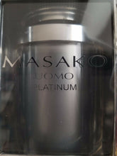Load image into Gallery viewer, Masako Uomo PLATINUM by Masako for Men EDT Spray 3 oz 90 ml New In Box * RARE * - Perfume Gallery
