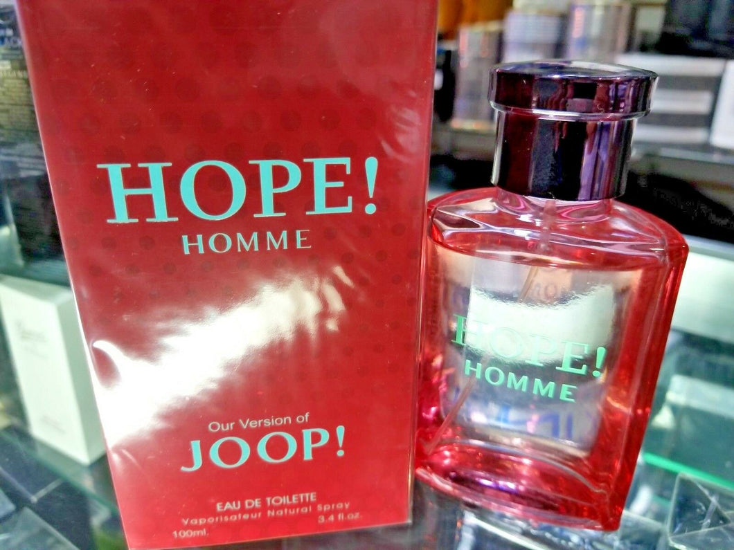 HOPE! Homme Our Version of JOOP! 3.4 oz 100 ml Toilette EDT Spray SEALED IN BOX - Perfume Gallery