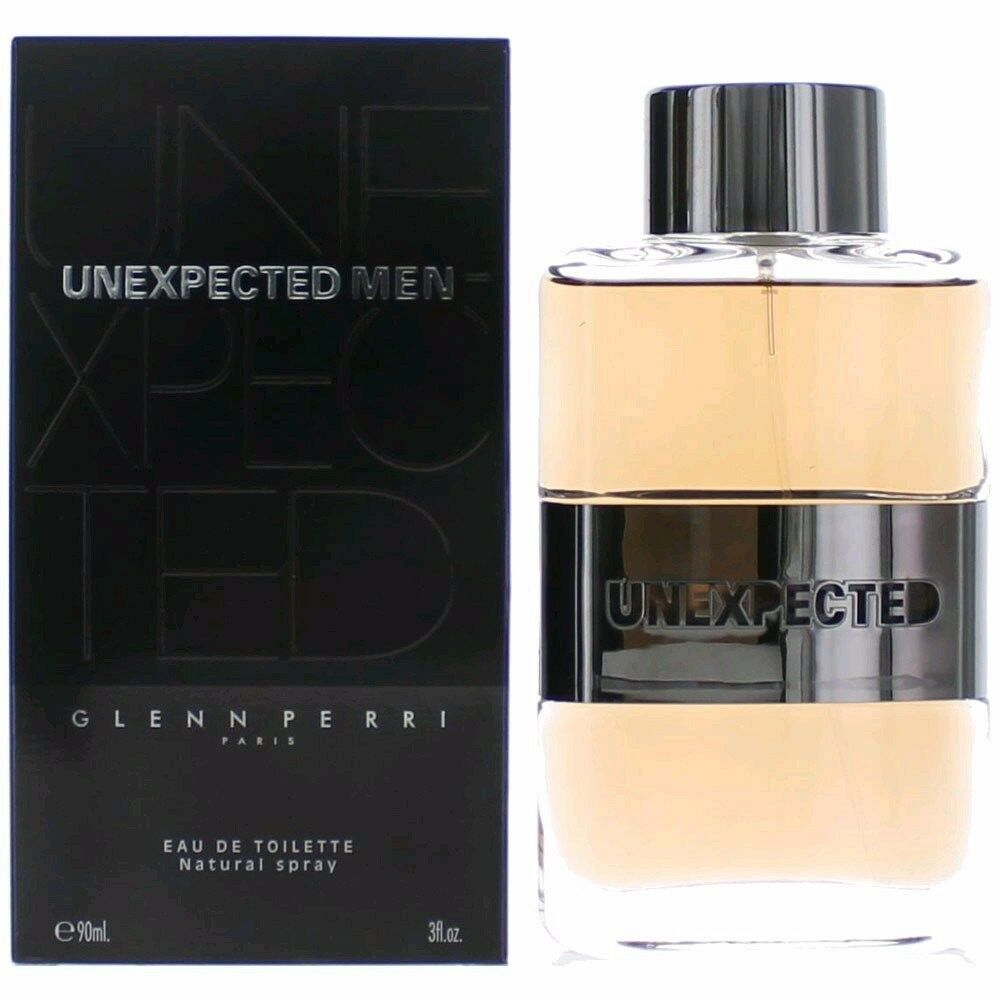 UNEXPECTED Men by Glenn Perri 3 oz / 90 ml EDT Eau de Toilette Spray for Men Him - Perfume Gallery