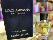 Load image into Gallery viewer, Dolce &amp; Gabbana ORIGINAL Pour Homme 0.15 1.3 2.5 4.2 6.7 oz EDT + TST Men SEALED - Perfume Gallery

