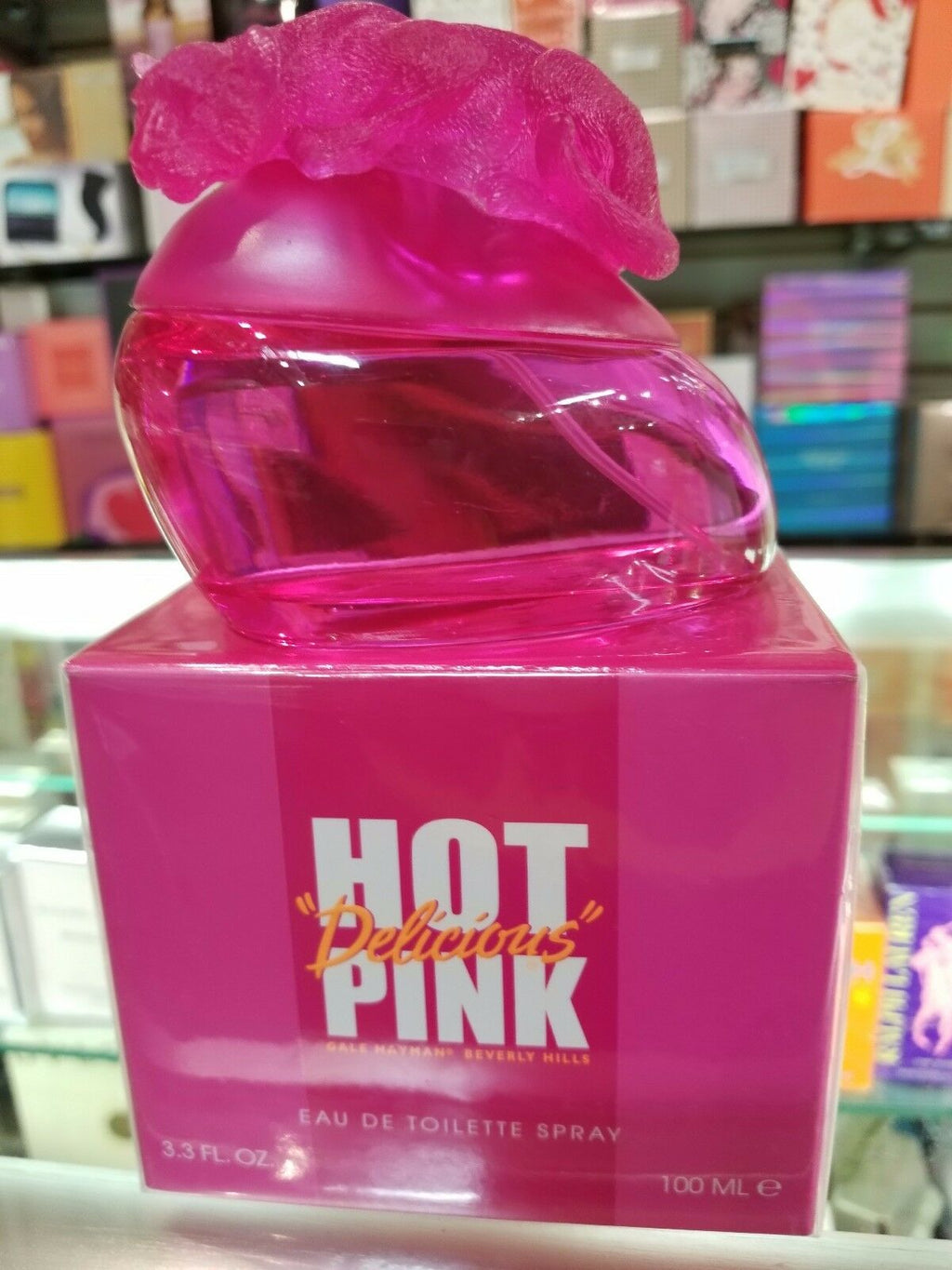 Delicious Hot Pink by Gale Hayman 3.3 / 3.4 oz EDT Perfume for Women SEALED BOX - Perfume Gallery