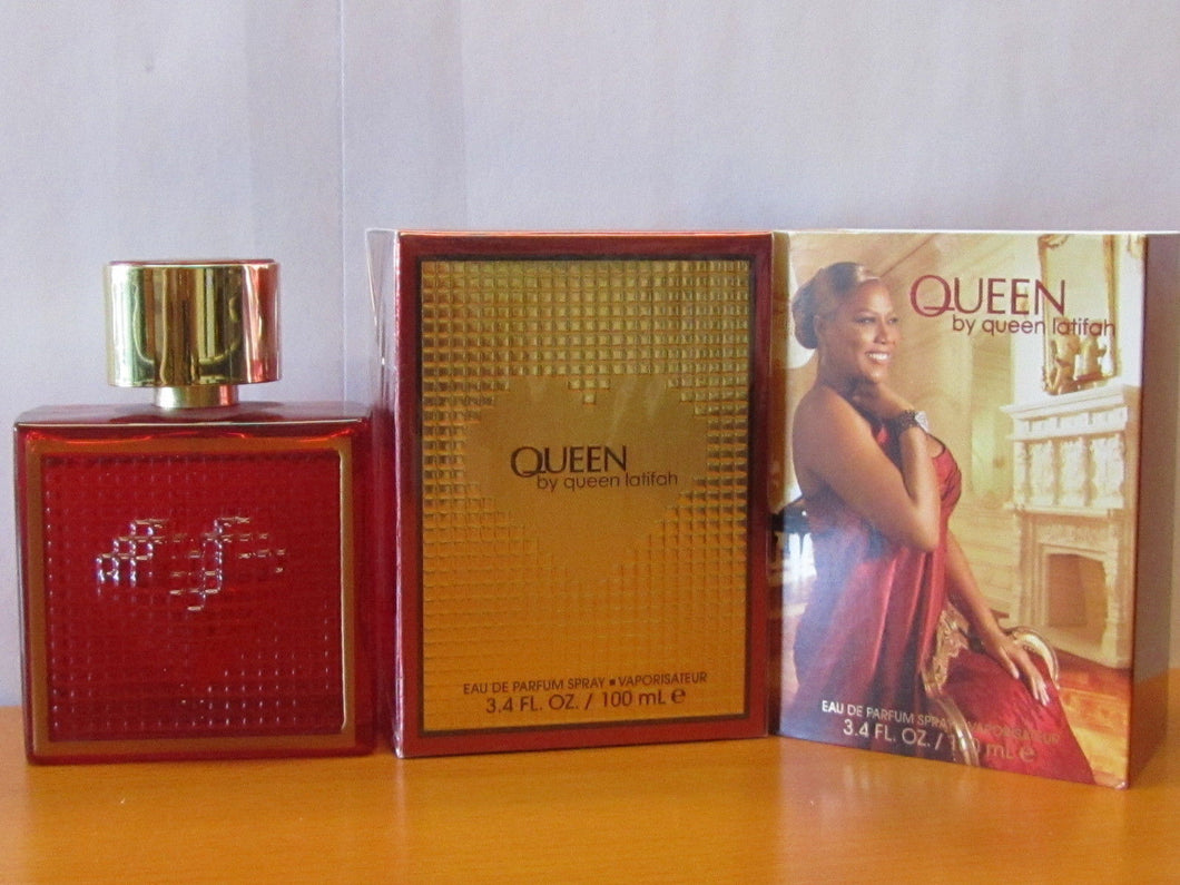 Queen By Queen Latifah Perfume Women 3.4. oz Eau De Parfum Spray NIB Rare SEALED - Perfume Gallery