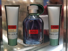 Load image into Gallery viewer, HUGO by Hugo Boss 3 Pc EDT Gift Set for Men with EDT Spray, 2 x Shower Gel * NEW - Perfume Gallery
