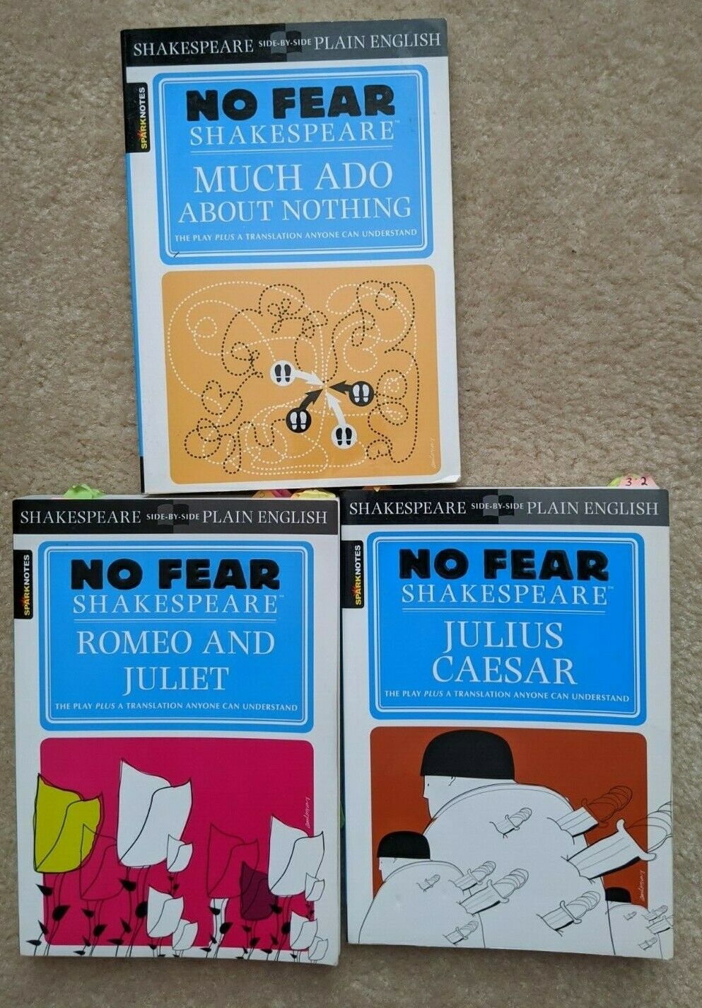 No Fear Shakespeare - Julius Caesar, Romeo and Juliet, Much Ado About Nothing - Perfume Gallery