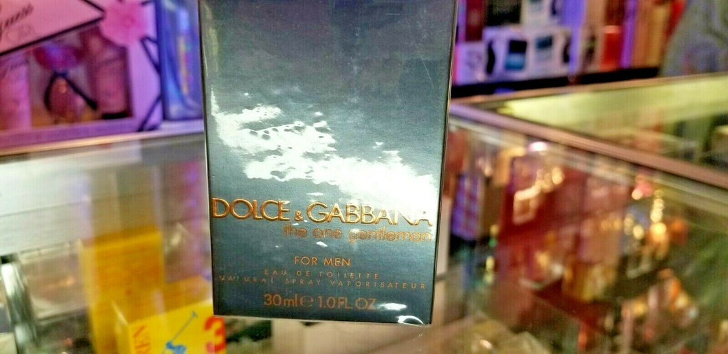 Dolce & Gabbana The One Gentleman 1 oz / 30 ml Eau de Toilette EDT SEALED * RARE - Perfume Gallery