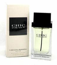 Load image into Gallery viewer, CHIC by Carolina Herrera 2 oz 60 ml / 3.4 oz 100 ml EDT Toilette Spray for Men - Perfume Gallery

