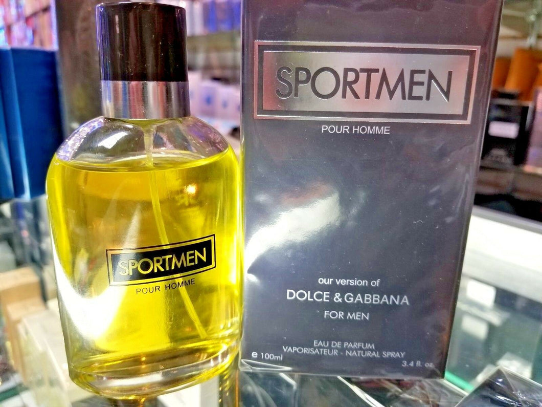 SPORTMEN Pour Homme for Men 3.4 oz 100 ml Toilette EDP Spray * SEALED IN BOX - Perfume Gallery