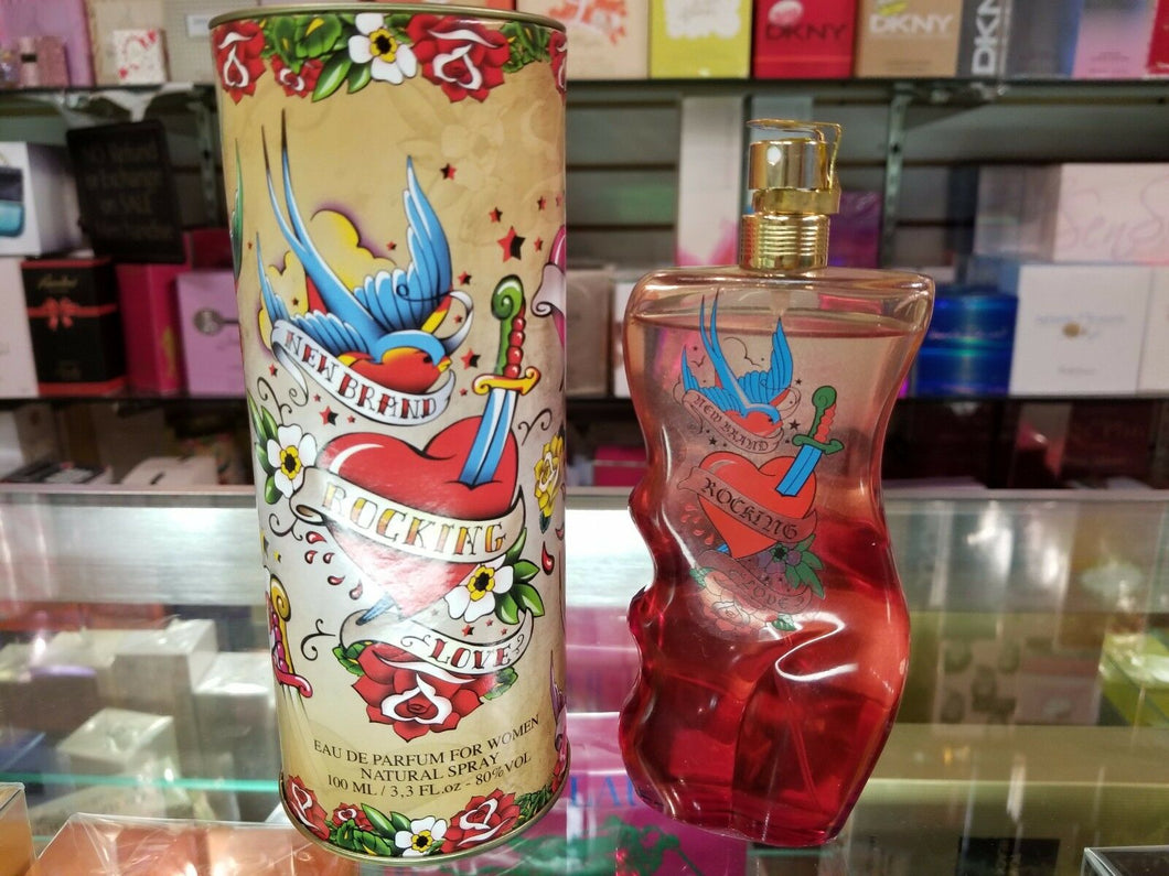 ROCKING LOVE by New Brand Eau de Parfum EDP Spray 3.3 oz 100 ml for Women ** NEW - Perfume Gallery