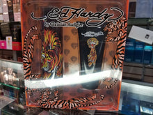 Load image into Gallery viewer, Ed Hardy 2 Pc Gift Set 3.4 oz EDT Gift Set for Men TIGER TRAVEL GIFT SET NEW BOX - Perfume Gallery
