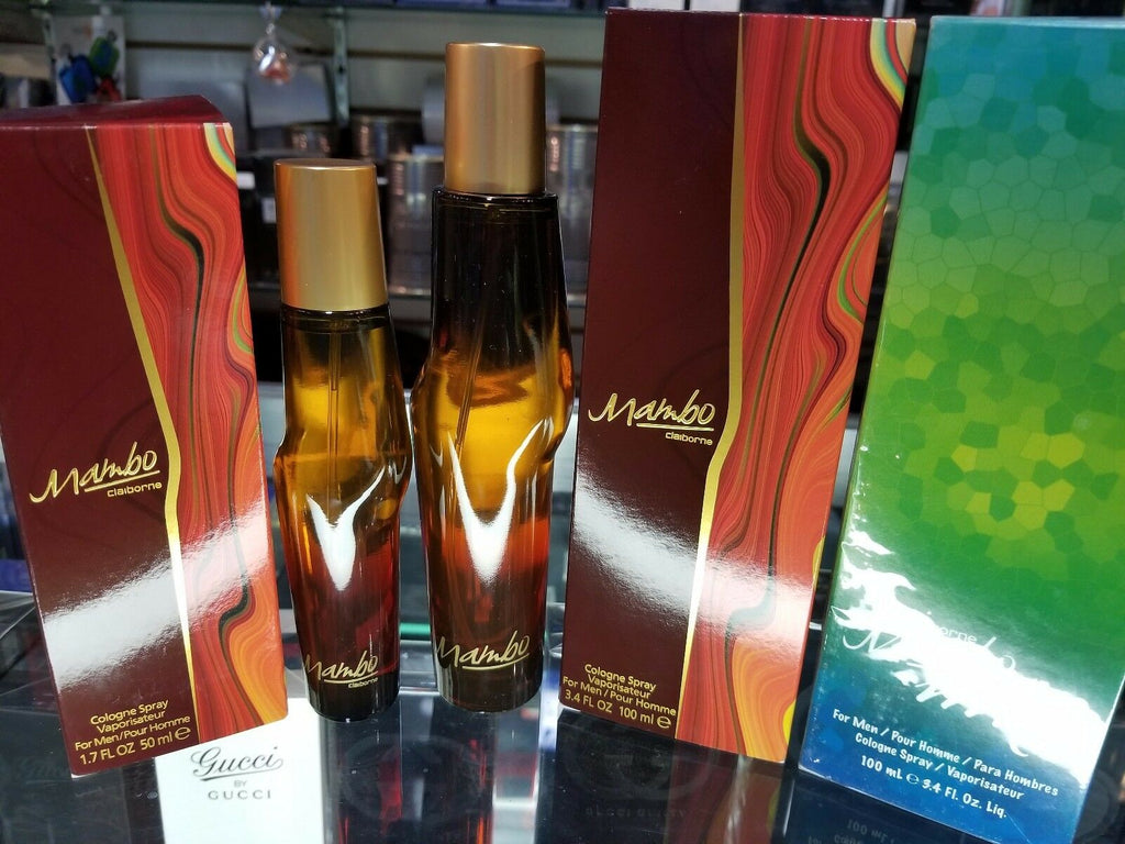 Mambo by Liz Claiborne 1.7 oz / 3.4 oz Cologne Pour Homme Spray Men ** NEW - Perfume Gallery