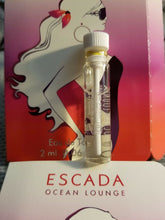 Load image into Gallery viewer, ESCADA Ocean Lounge EDT 2 ml .06 fl oz 3 / 5 PERFUME SAMPLES VIAL MINI LOT * NEW - Perfume Gallery
