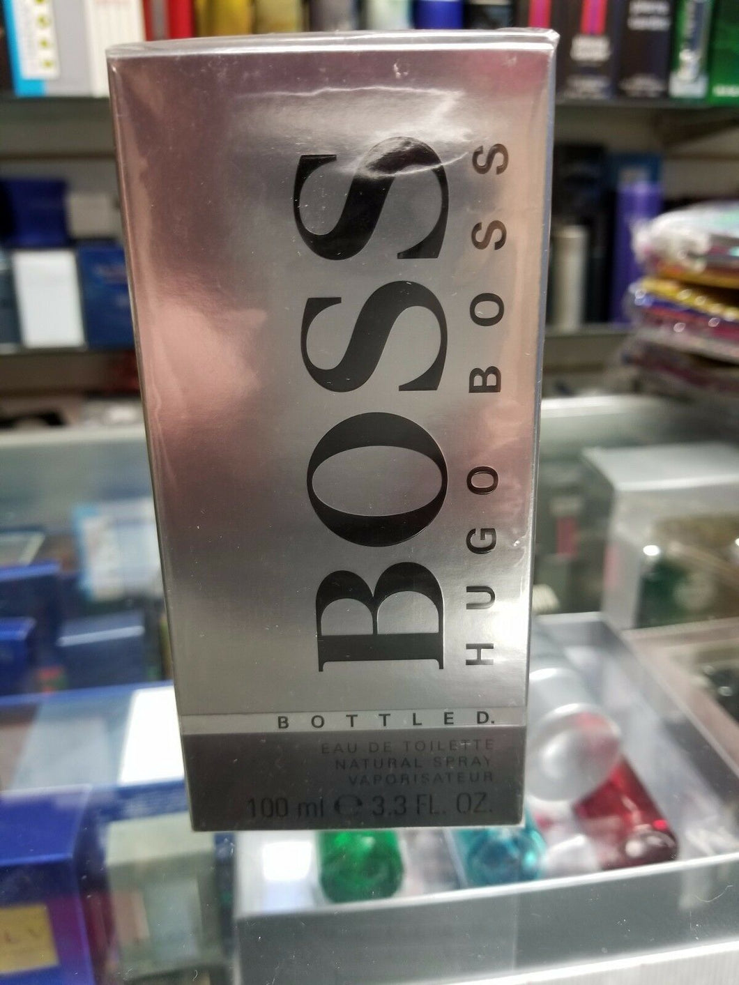 BOSS BOTTLED. by Hugo Boss 3.3 oz / 100 ml EDT Toilette Spray for Men * SEALED * - Perfume Gallery
