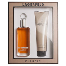 Load image into Gallery viewer, Karl Lagerfeld CLASSIC 2 PIECE 3.3oz EDT GIFT SET for Him Cologne 5oz Shower Gel - Perfume Gallery
