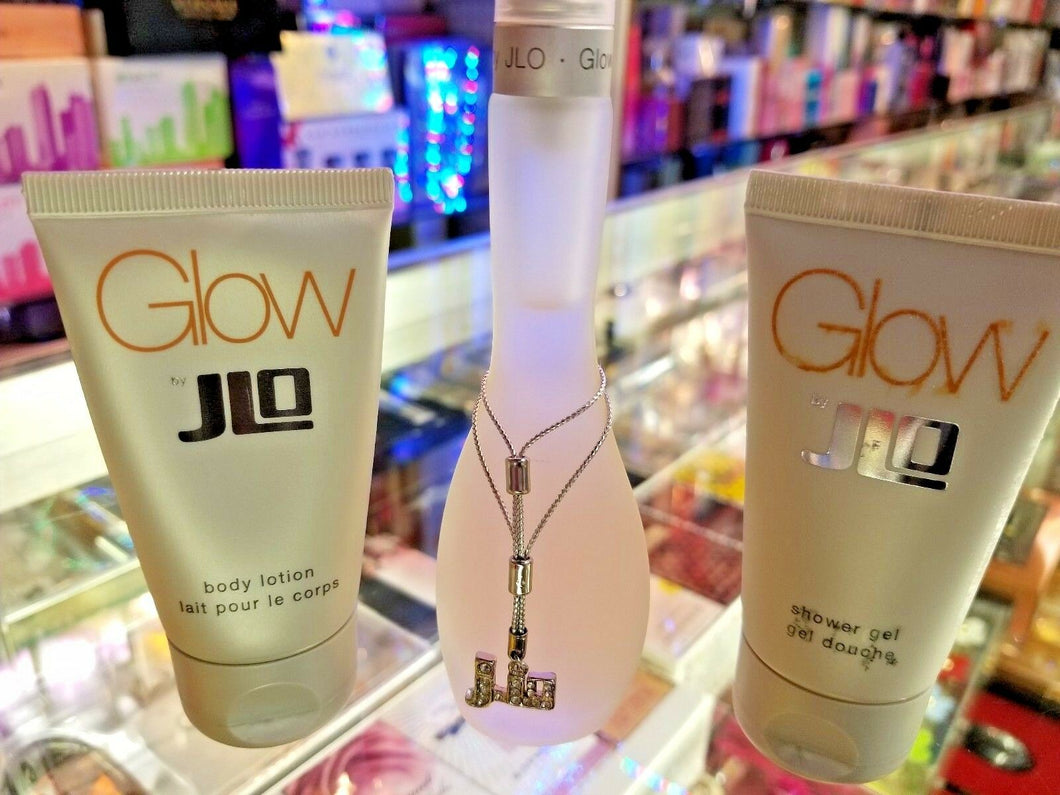 Glow by Jennifer Lopez JLO 1oz Eau de Toilette EDT OR 1.7oz Shower Gel / Lotion - Perfume Gallery