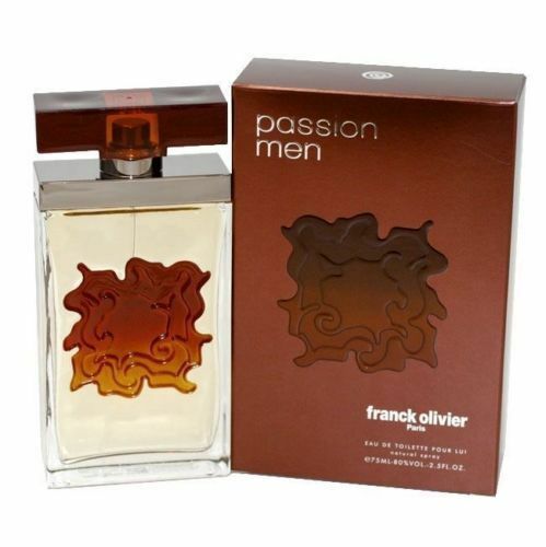 Passion Men By Franck Olivier Eau De Toilette EDT 2.5 oz / 75 ml * SEALED BOX * - Perfume Gallery