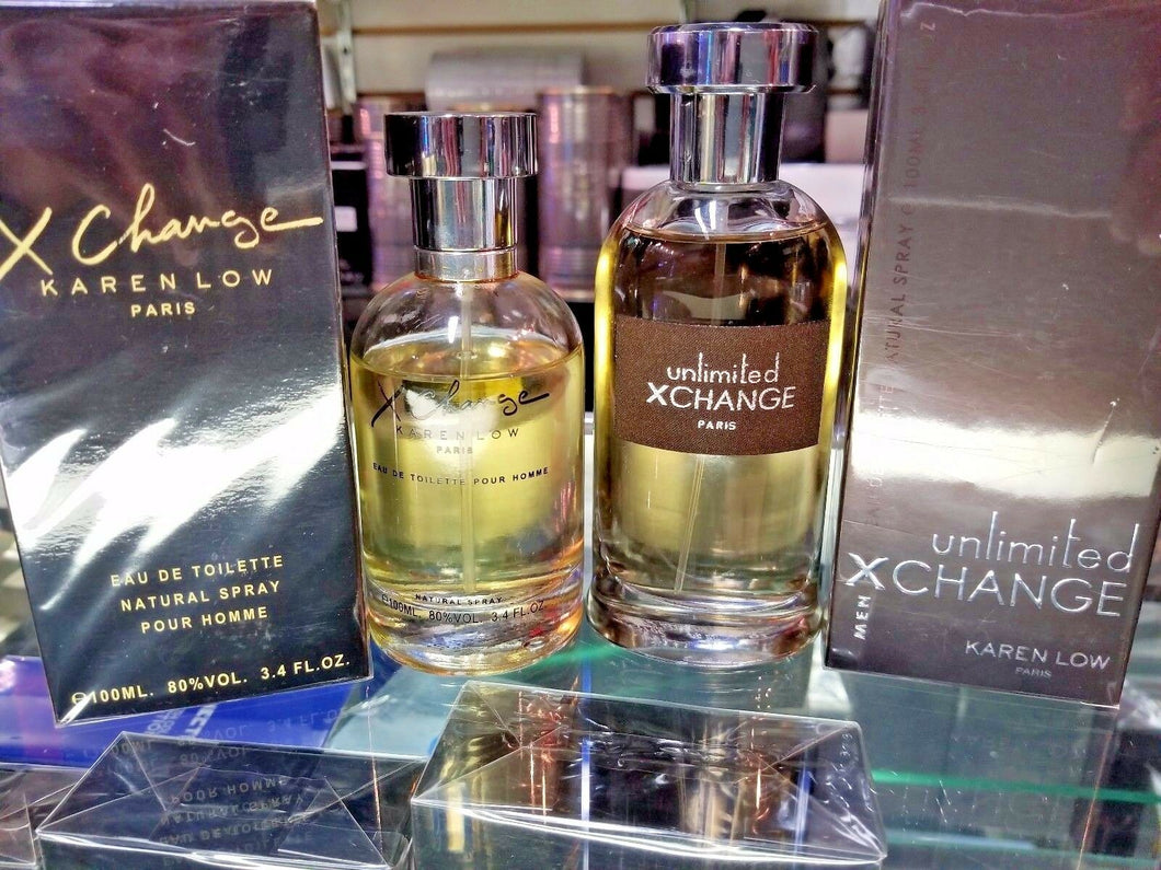 XCHANGE | UNLIMITED XCHANGE by Karen Low 3.4 oz EDT Spray for Men NEW IN BOX - Perfume Gallery