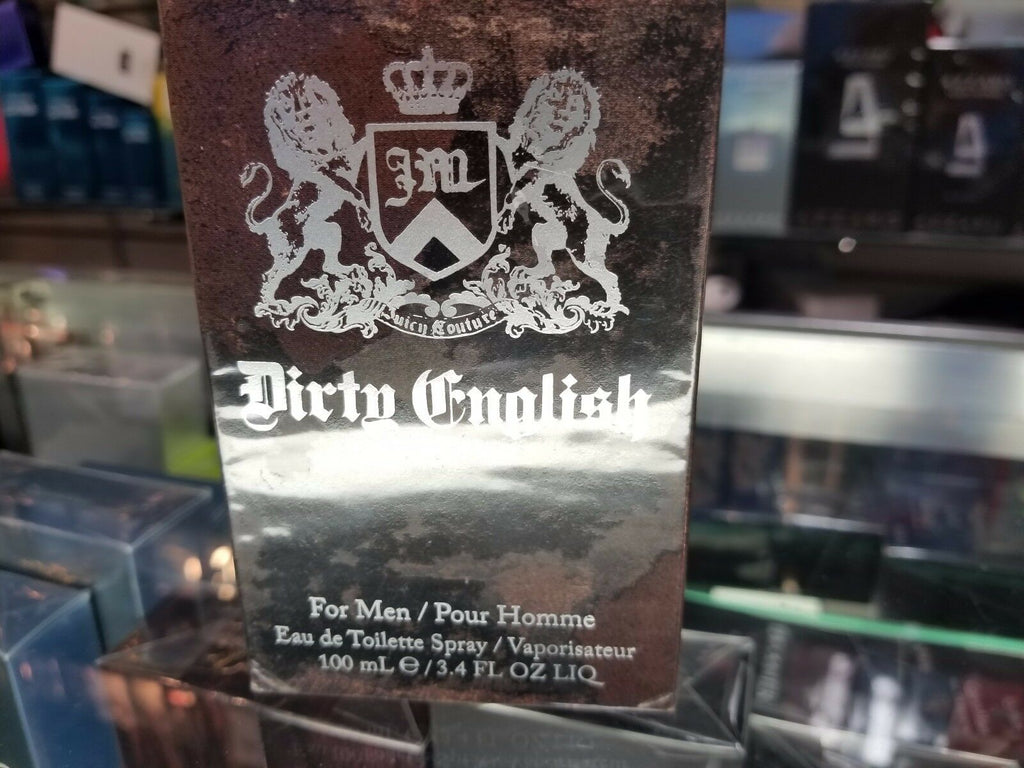 Dirty English for Men by Juicy Couture 3.4 oz 100 ml EDT For Men * SEALED IN BOX - Perfume Gallery