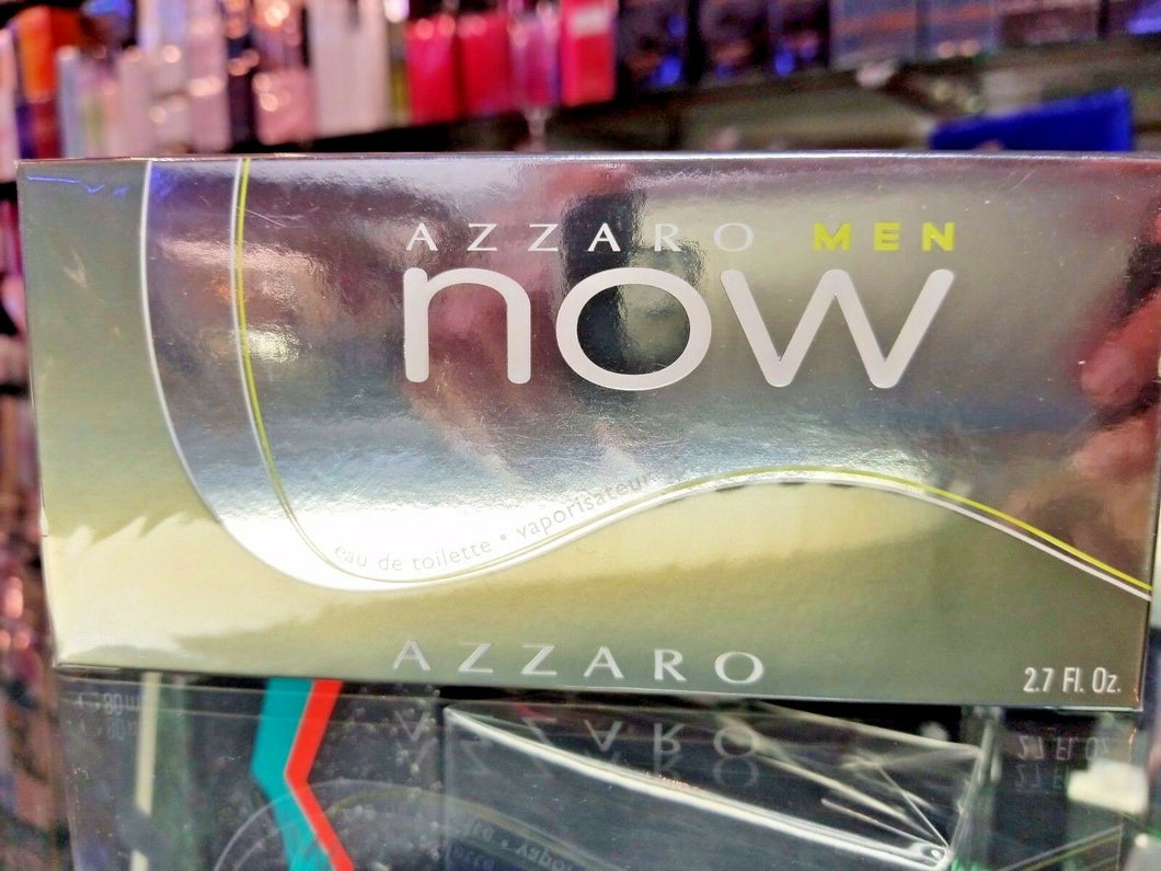 Azzaro NOW for Men EDT Spray 2.7 oz / 80 ml for Him *** NEW IN SEALED BOX *** - Perfume Gallery