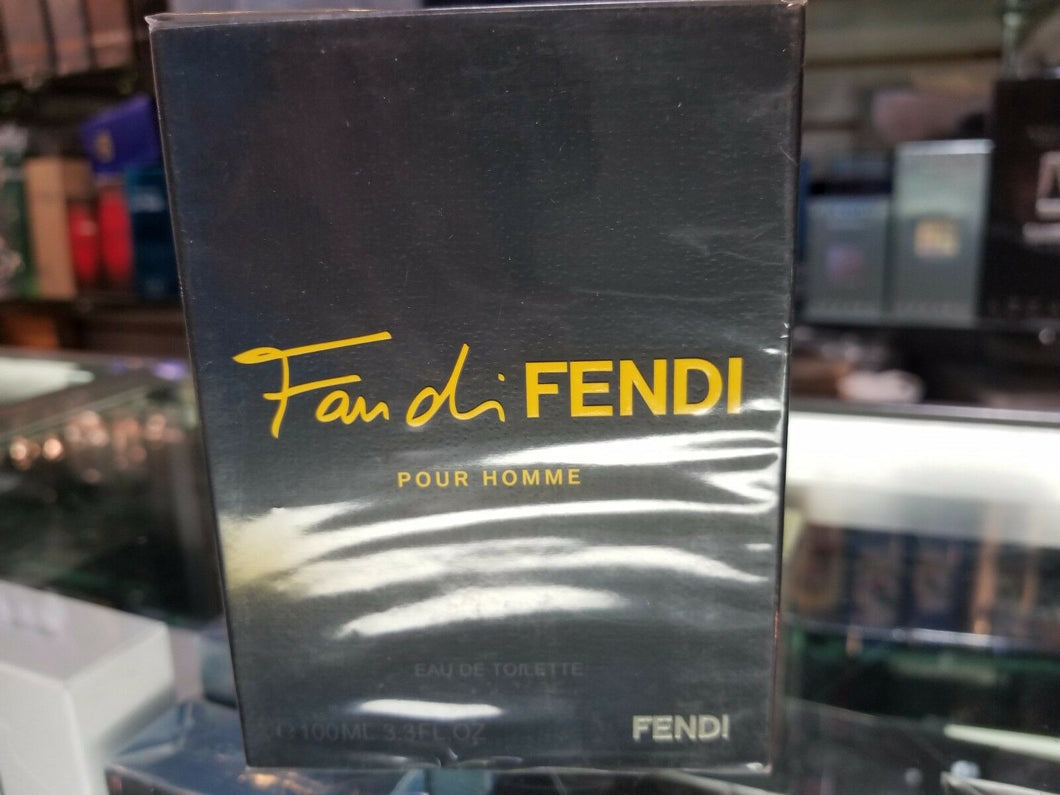 Fan de Fendi Pour Homme Eau De Toilette Spray for Men 3.3 oz / 100 ml NEW SEALED - Perfume Gallery
