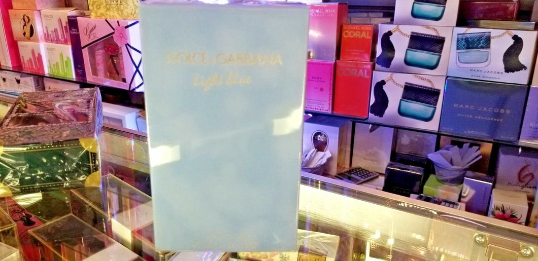Dolce and Gabbana Light Blue 6.7 oz 200 ml EDT Eau De Toilette Spray SEALED BOX - Perfume Gallery