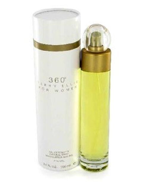 360 by Perry Ellis EDT Perfume 3.4 oz 100 ml Spray for Women * NEW IN BOX * - Perfume Gallery