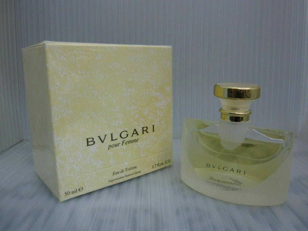 BVLGARI POUR FEMME CLASSIC * Bvlgari 1.7 oz / 50 ml Eau de Toilette Women SEALED - Perfume Gallery
